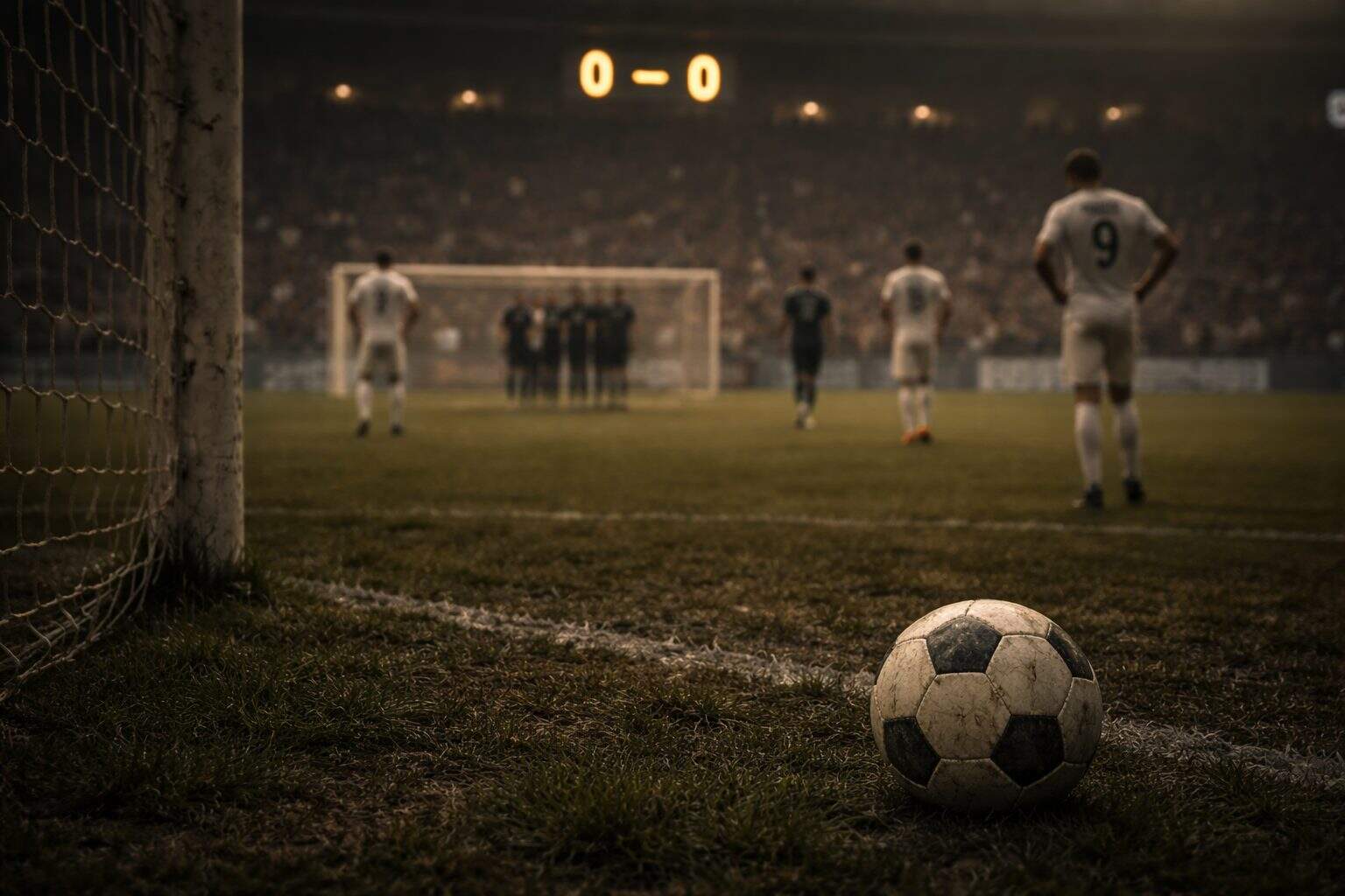 Cuándo un partido ya está decidido sin goles en fútbol